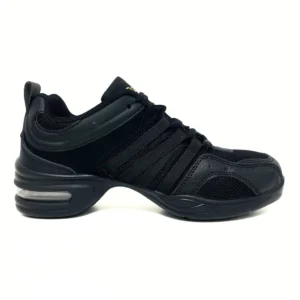 zapatilla tecnica de baile negro c/camara de aire